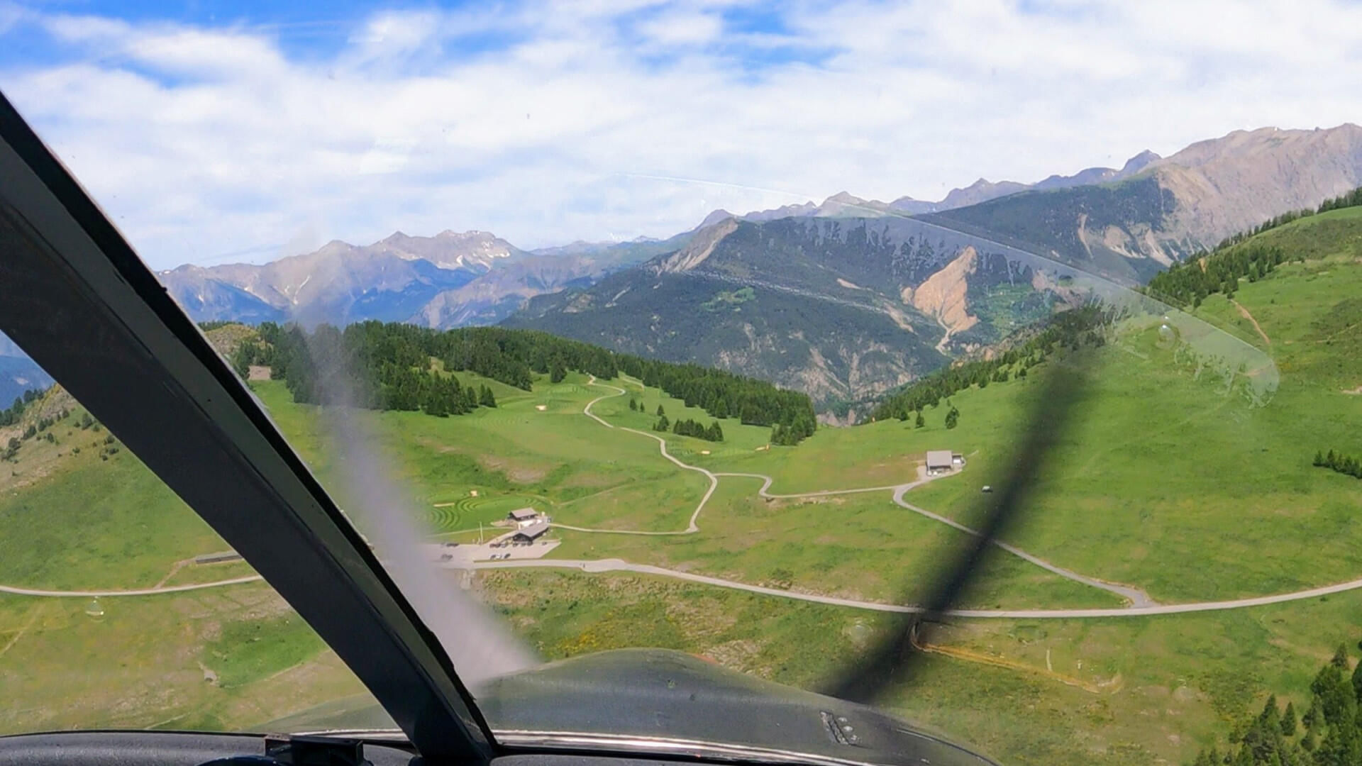 Golf et altisurface de Valberg
