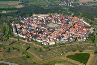 L'Alsace vue du ciel depuis l'aéroport d'Entzheim -DR400 155
