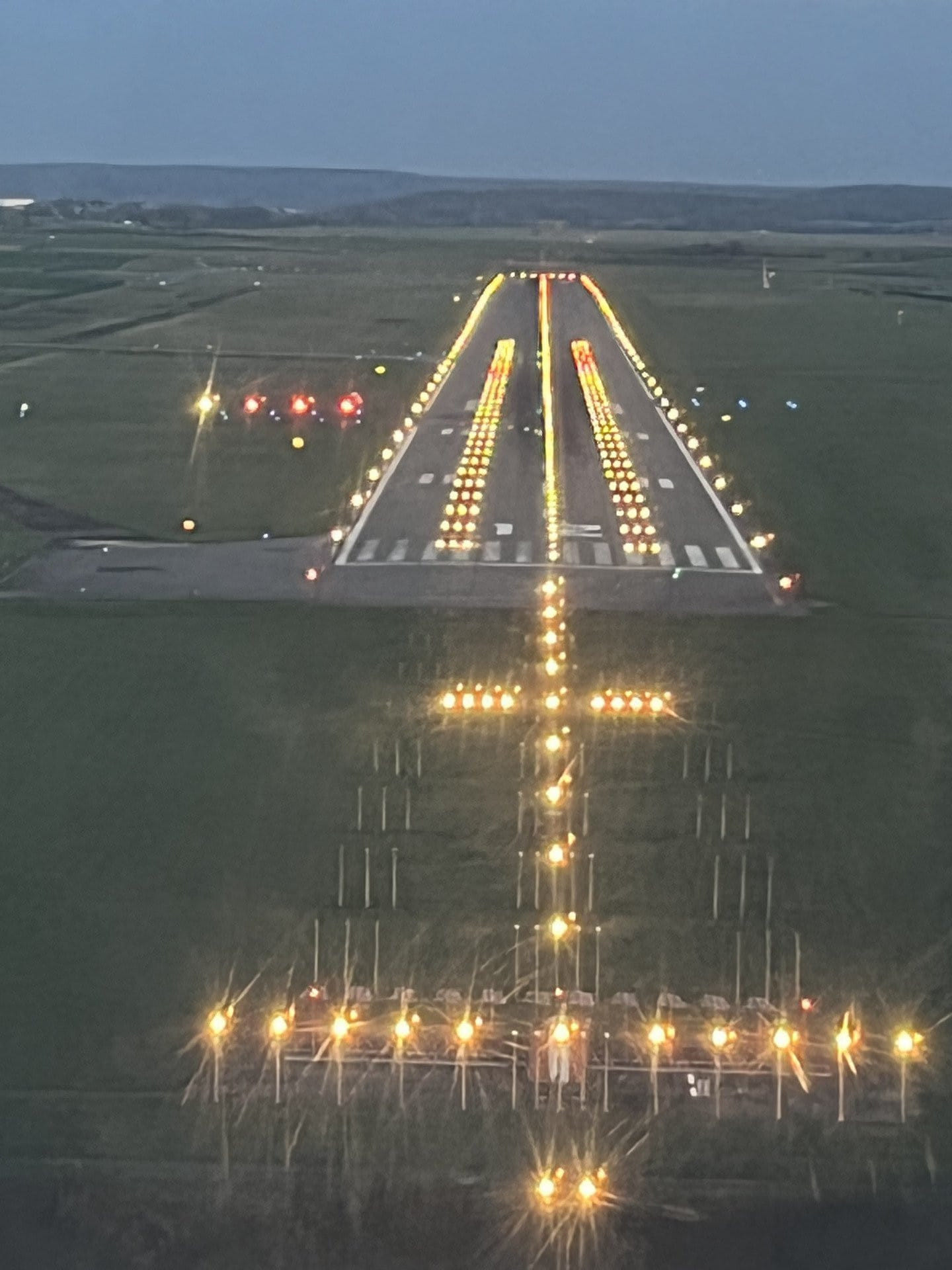 Balade aérienne en vol de nuit