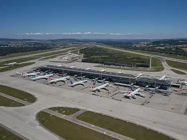 Flight/Vol to Zurich pour un jour où le weekend end