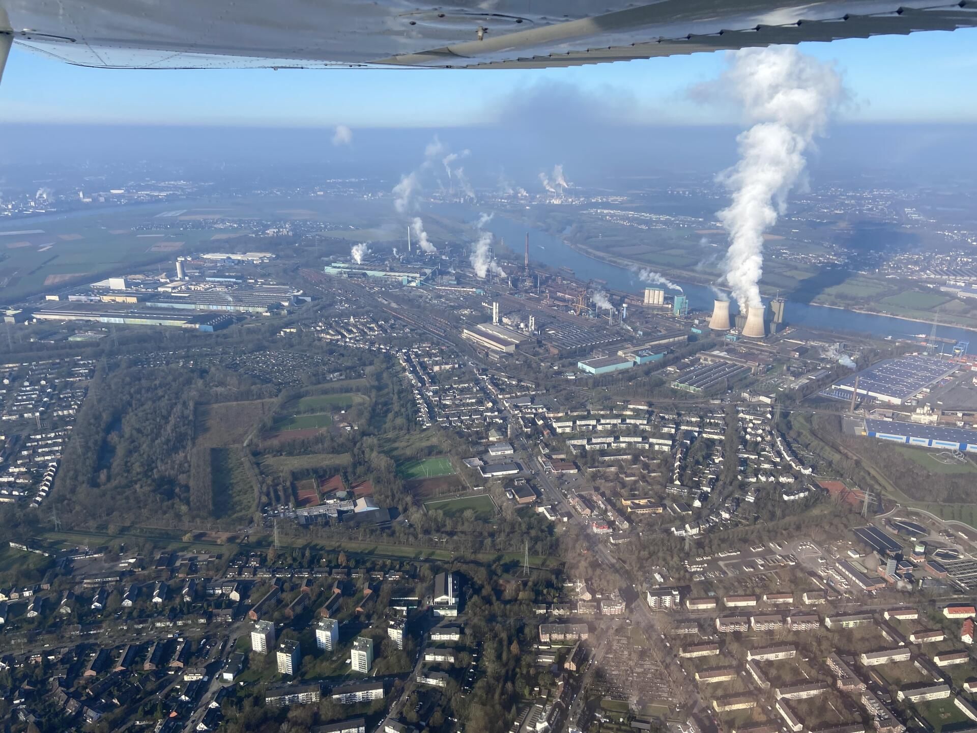 Rundflug - 30min übers westliche oder östliche Ruhrgebiet