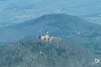 Vogesenrundflug mit Hochkönigsburg (Bild)