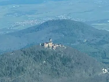 Vogesenrundflug mit Hochkönigsburg (Bild)