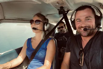 1 heure de vol sur vos lieux préférés à définir ensemble