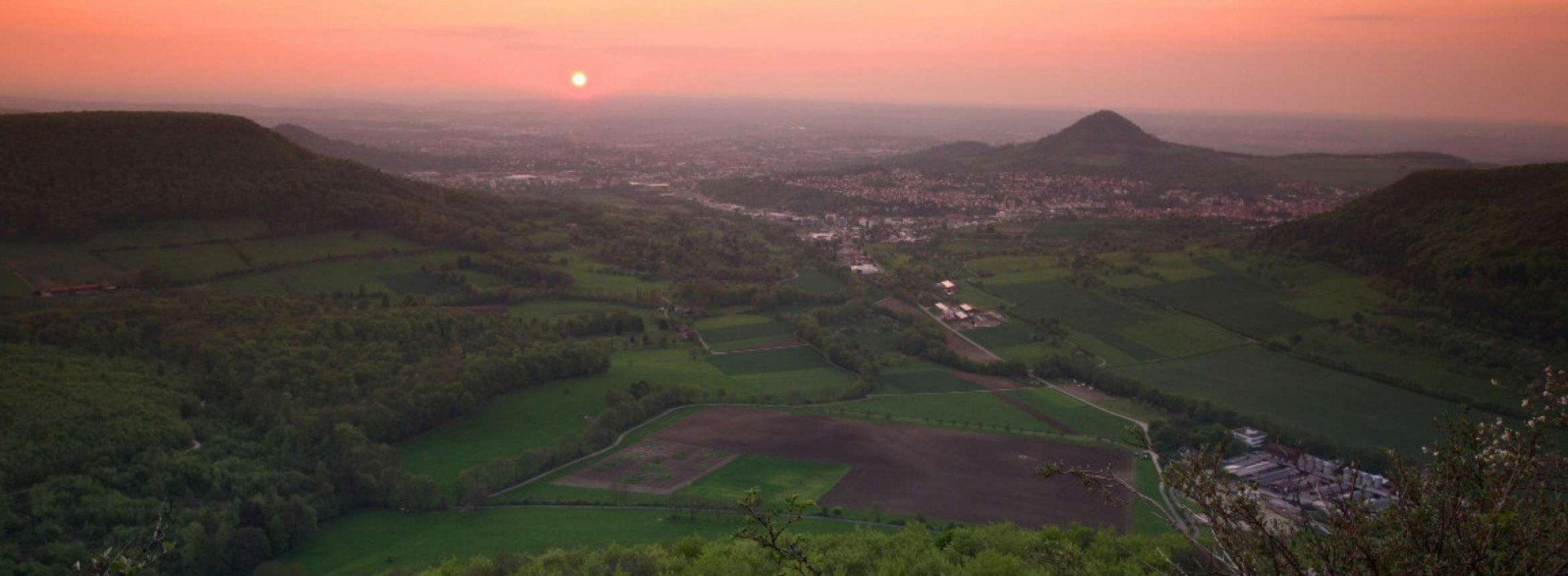 Region Stuttgart aus der Vogelperspektive