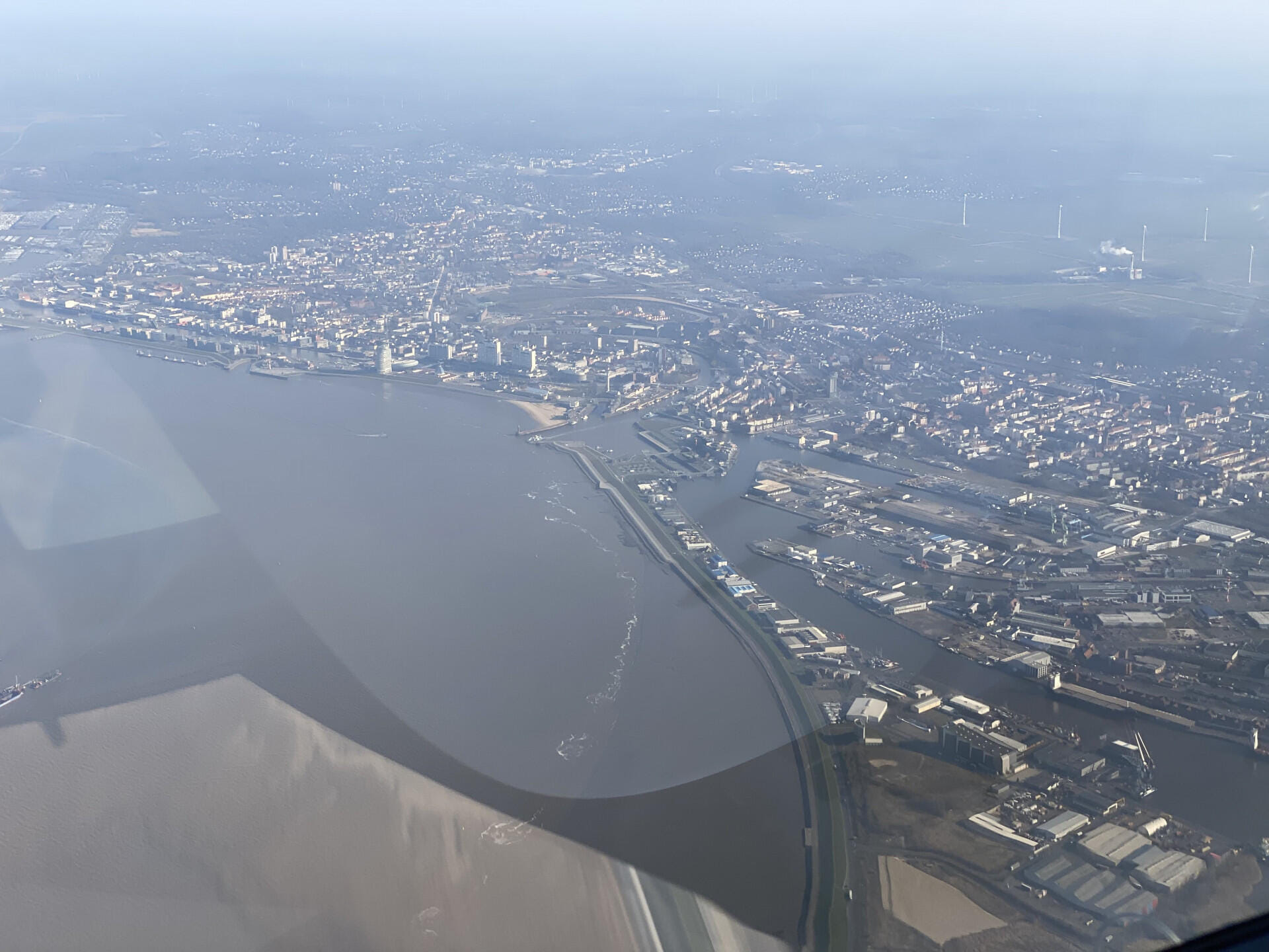 Küstenflug über Bremerhaven & Cuxhaven