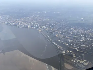 Küstenflug über Bremerhaven & Cuxhaven