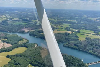 Rundflug über die Nordseeinseln