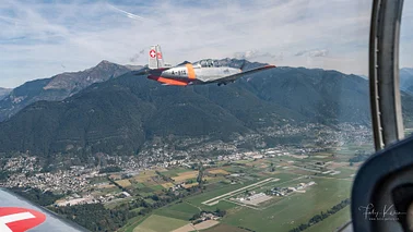 Pilatus P3 Flight - Ticino