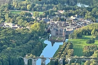 Balade en Centre-Val de Loire en hélicoptère