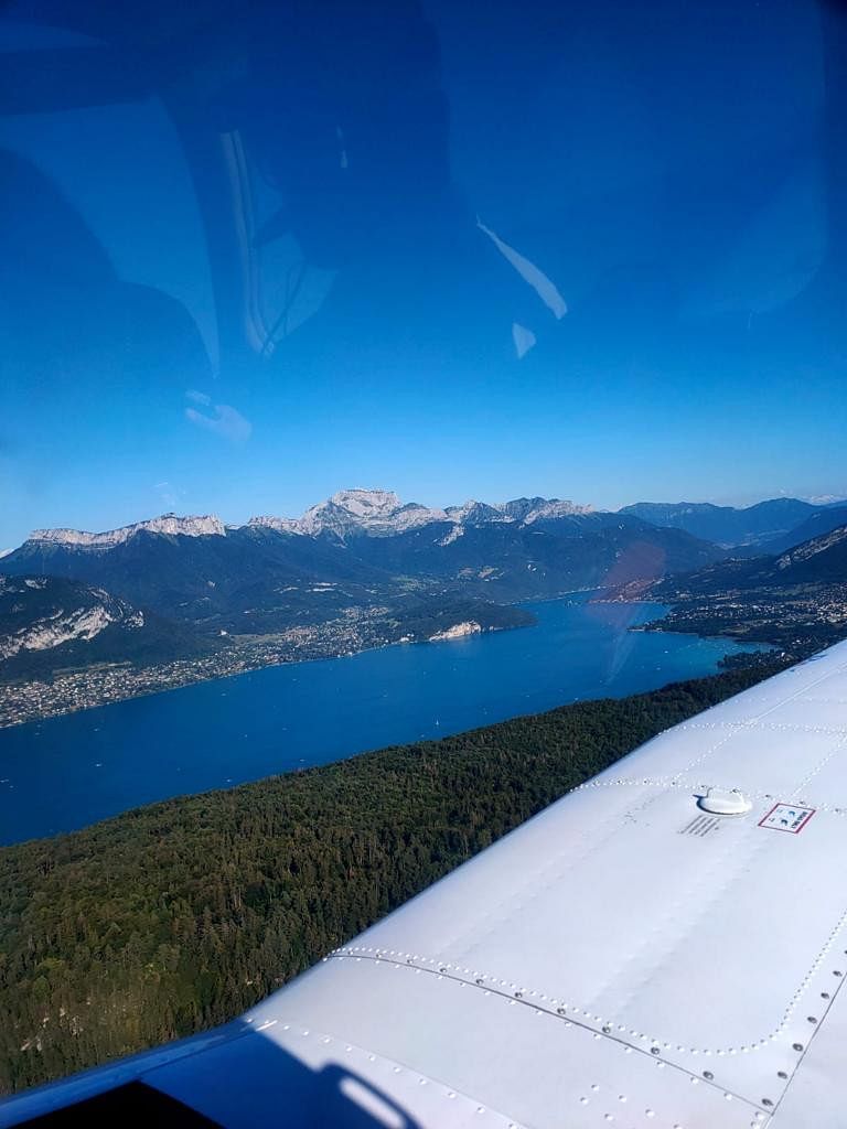 Vol journée à destination d'Annecy