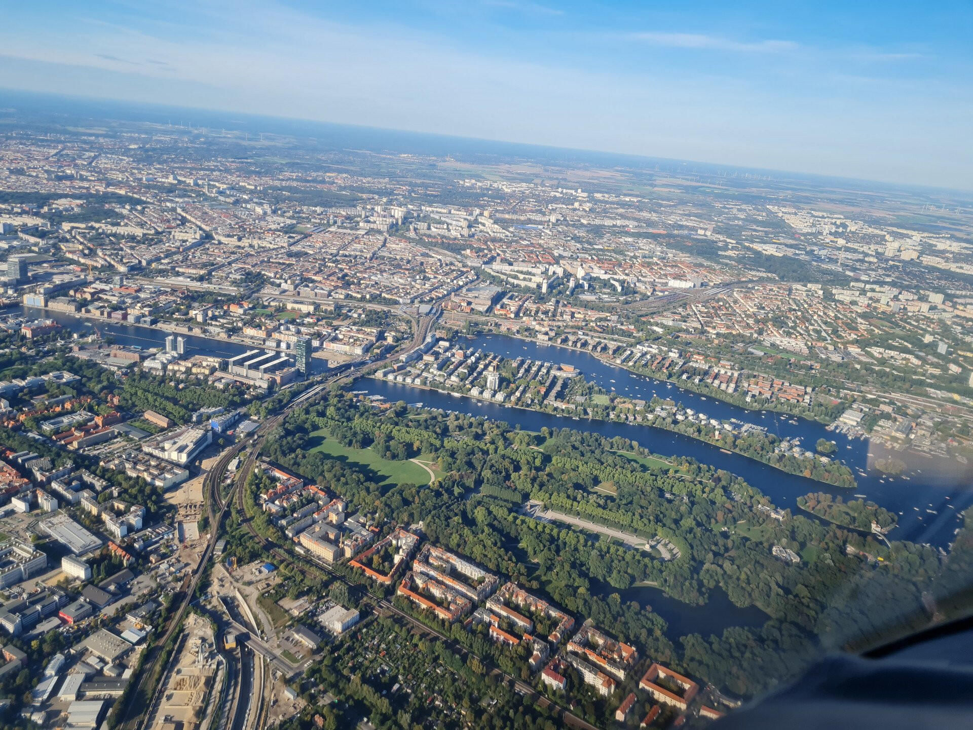 Ausflug mit der PA 28-181 über Berlin & Märkische Schweiz