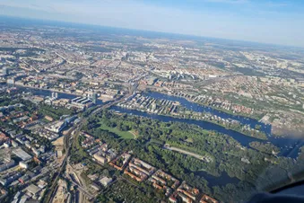 Ausflug mit der PA 28-181 über Berlin & Märkische Schweiz