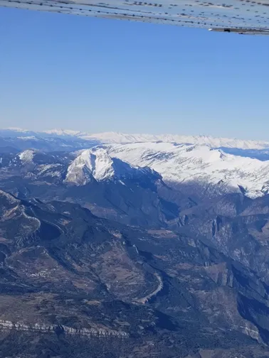 Tailor made flight over the Central Catalonia