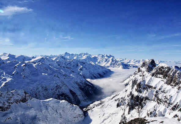 Vierwaldstättersee, Titlis und Gotthard