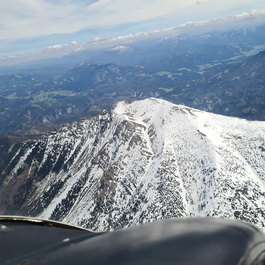 Rundflug Alpenvorland Ötscher Stift Melk,..?