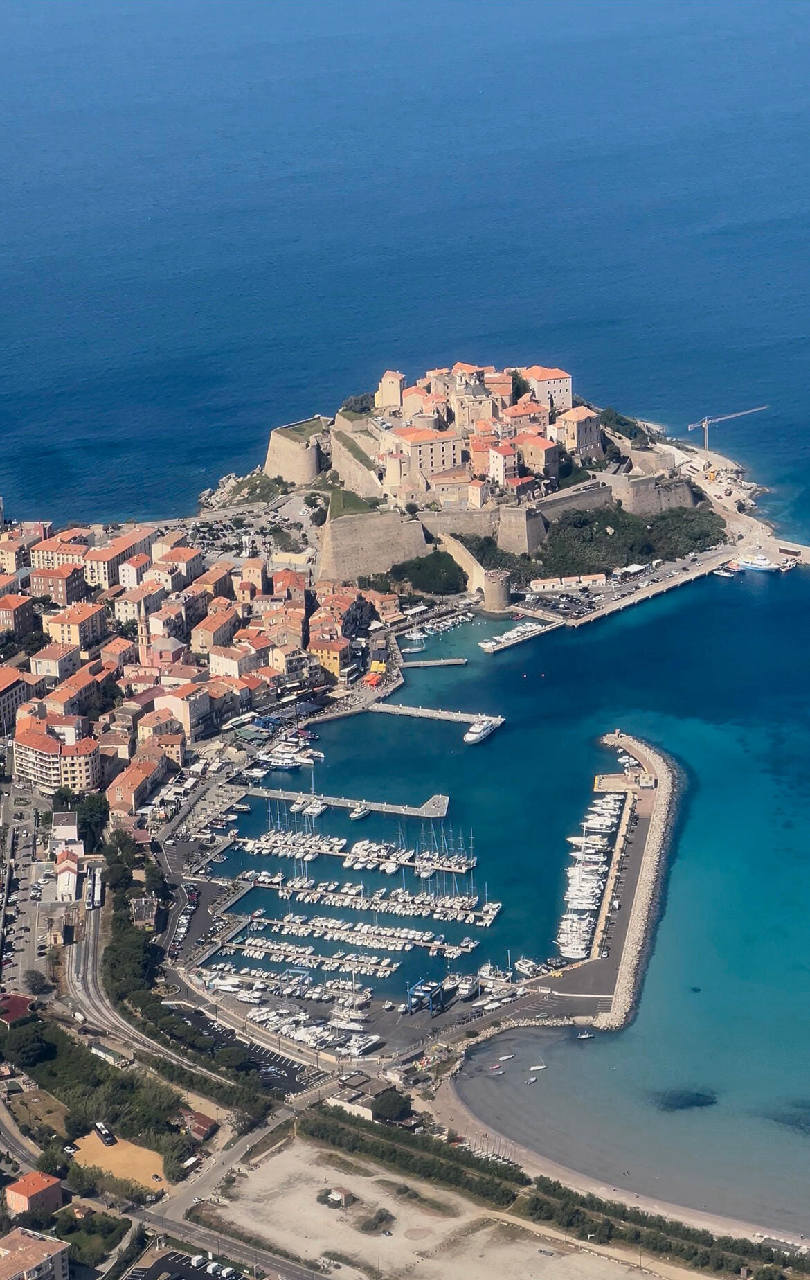 Calvi vu du ciel