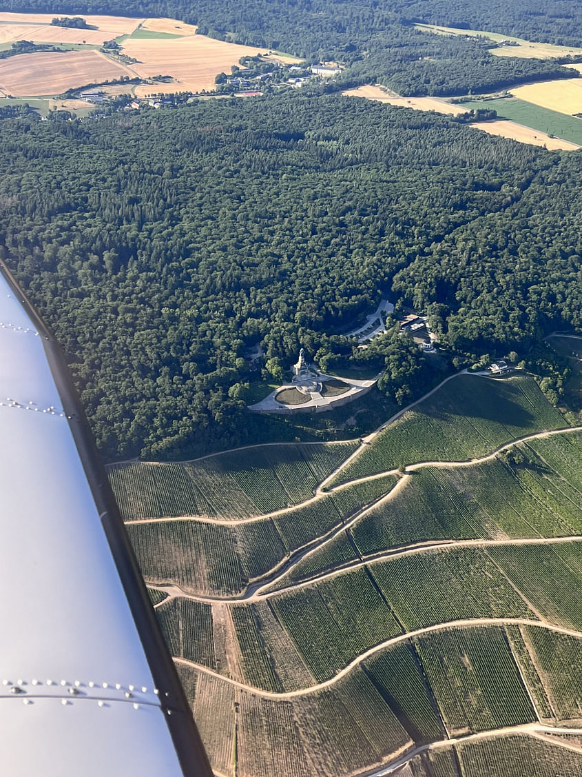 Rundflug nach Koblenz oder Mannheim und zurück nach Mainz