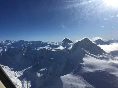 Vol aux Alpes Valaisanne et Bernois