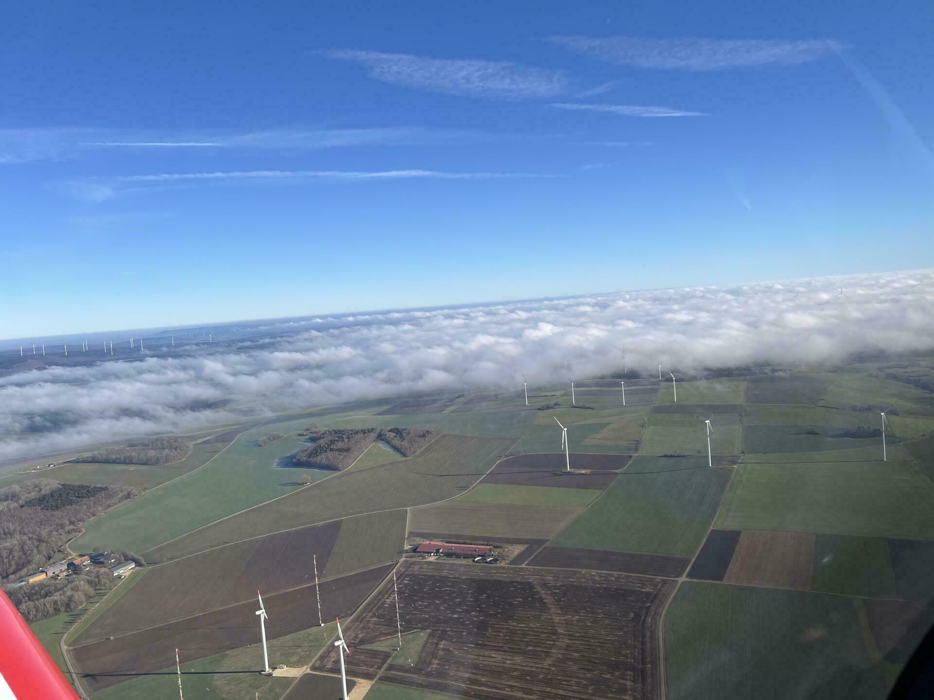 Flugroute nach Wunsch