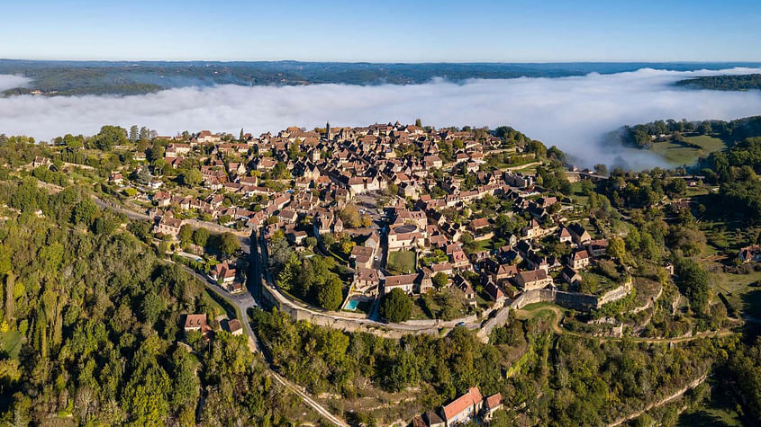 Balade aérienne à la découverte de la vallée de la Dordogne