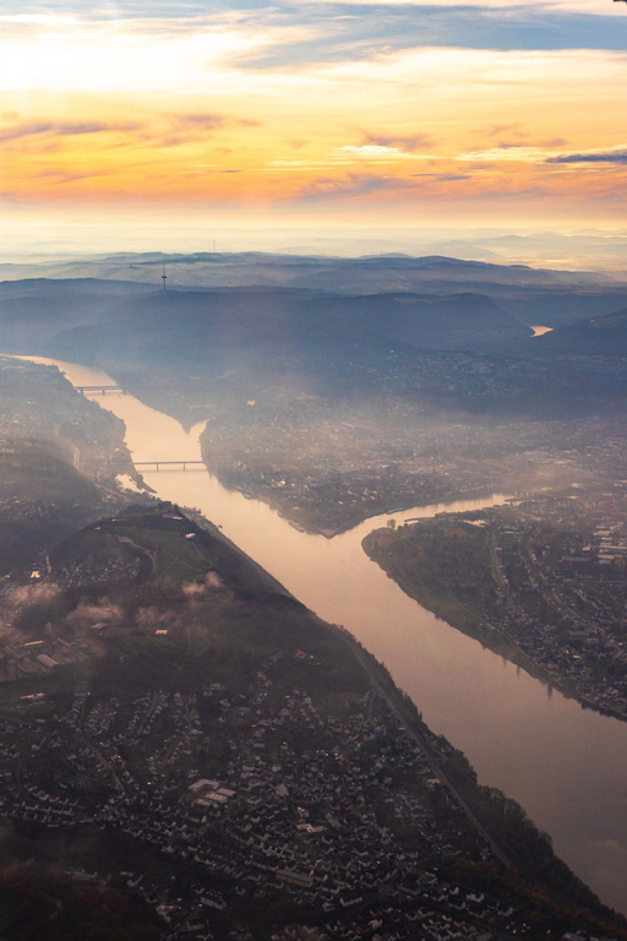Deutsche Eck - wo Rhein und Mosel sich treffen