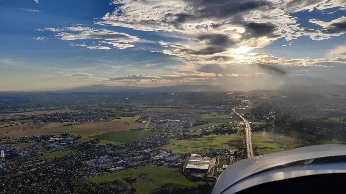 Entre Pérouges et le Grand Large