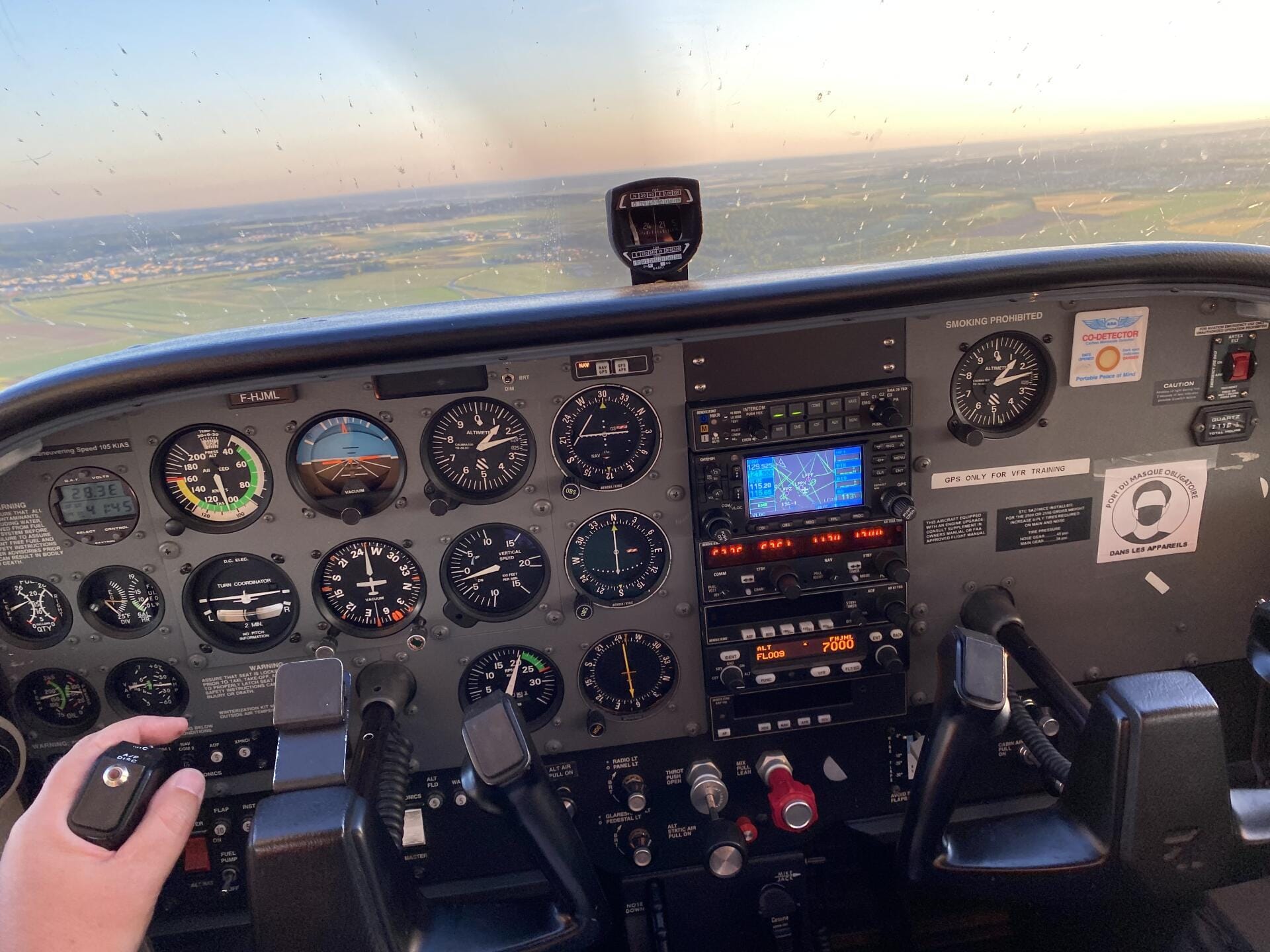 Initiation à l'aviation - Touch & Go à Pontoise