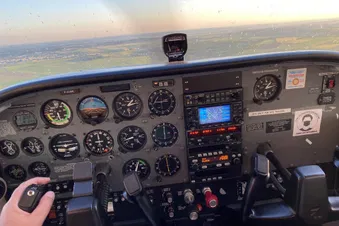 Initiation à l'aviation - Touch & Go à Pontoise