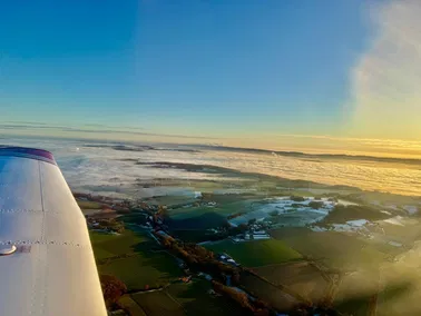 Rundflug über Lippe