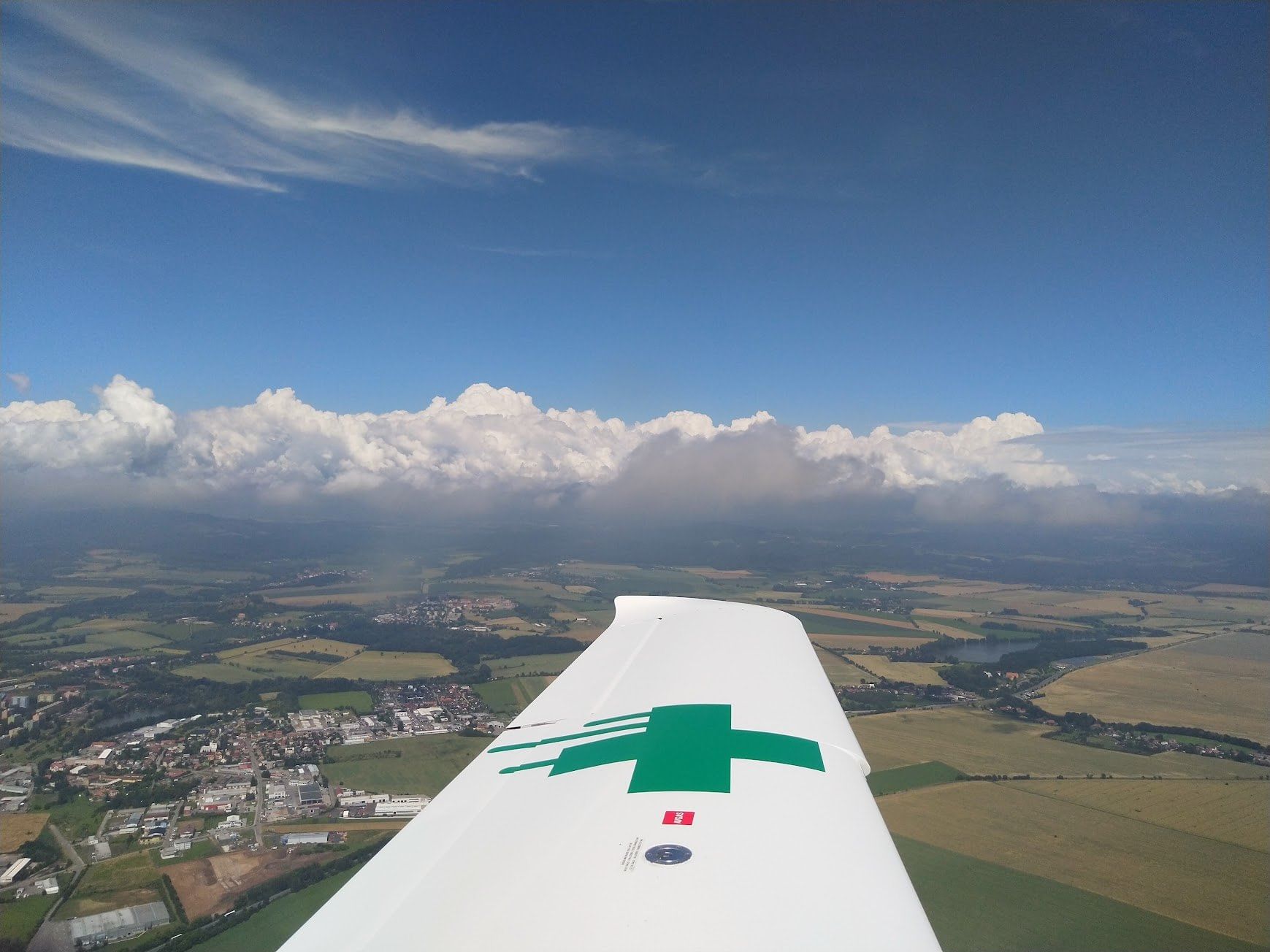 Sightseeing flight over Brno, Macocha