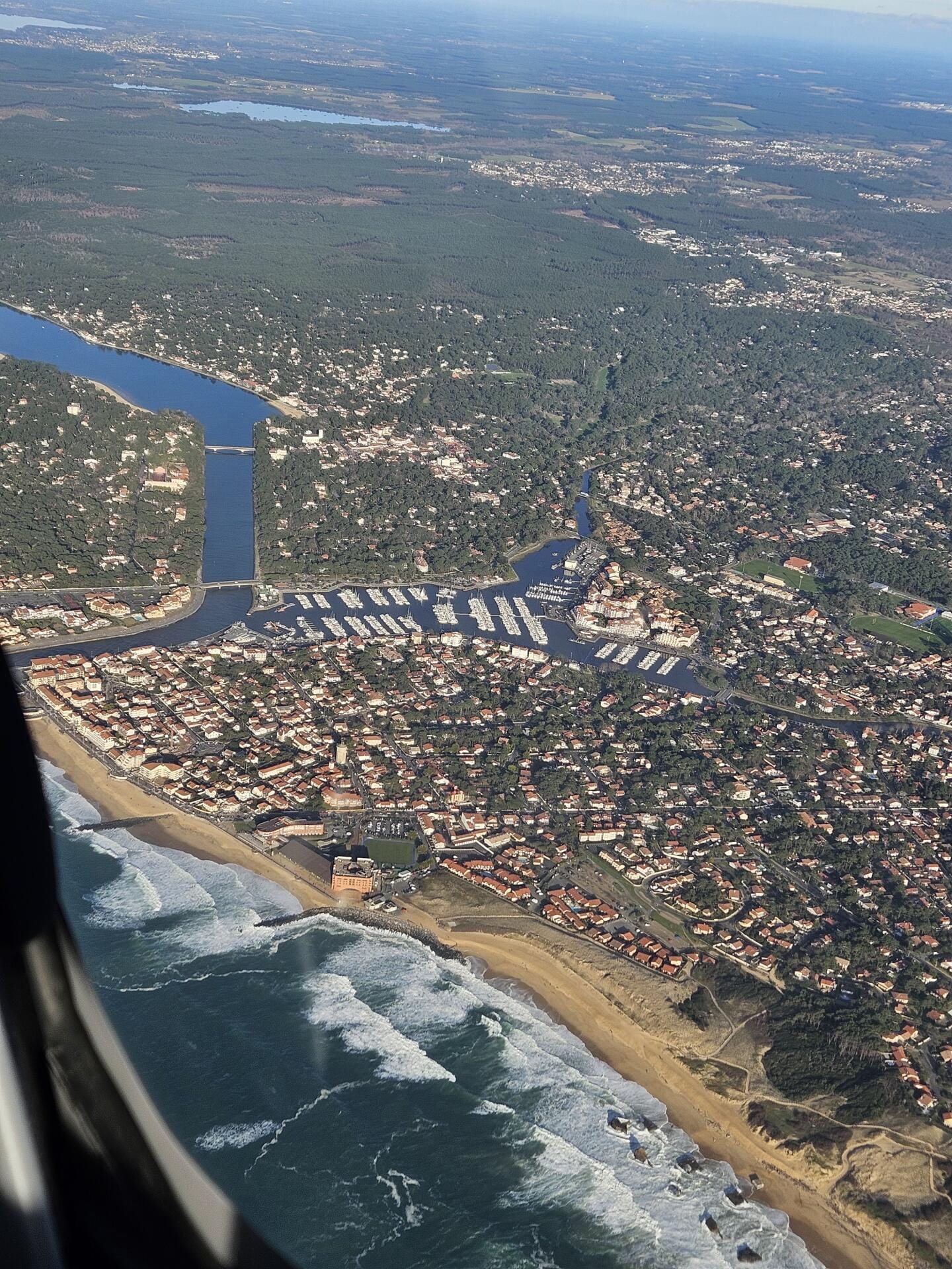 La Côte Basque vue du ciel ✈️