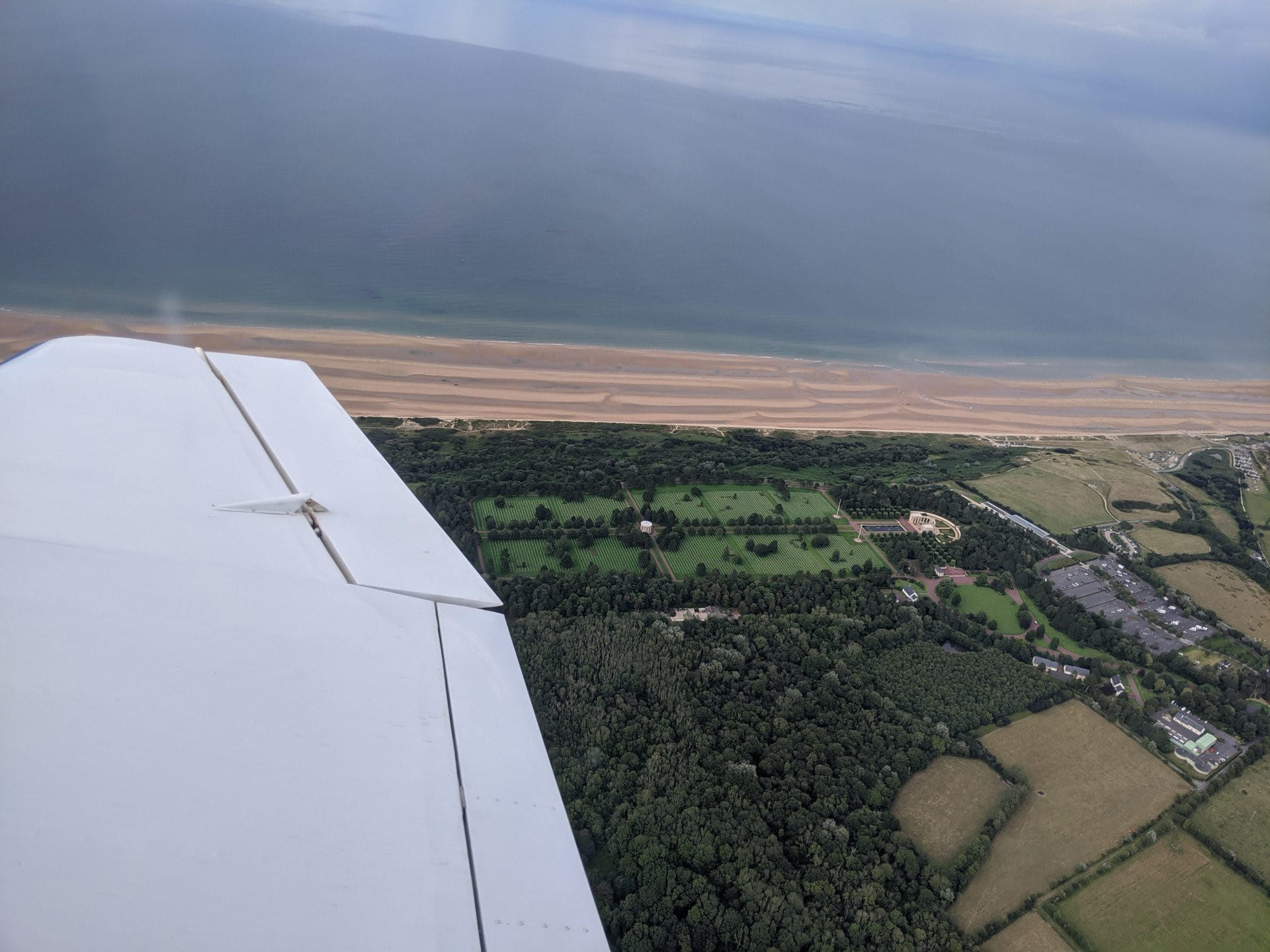 Balade aérienne le long de la côte de Barfleur (1h15m)