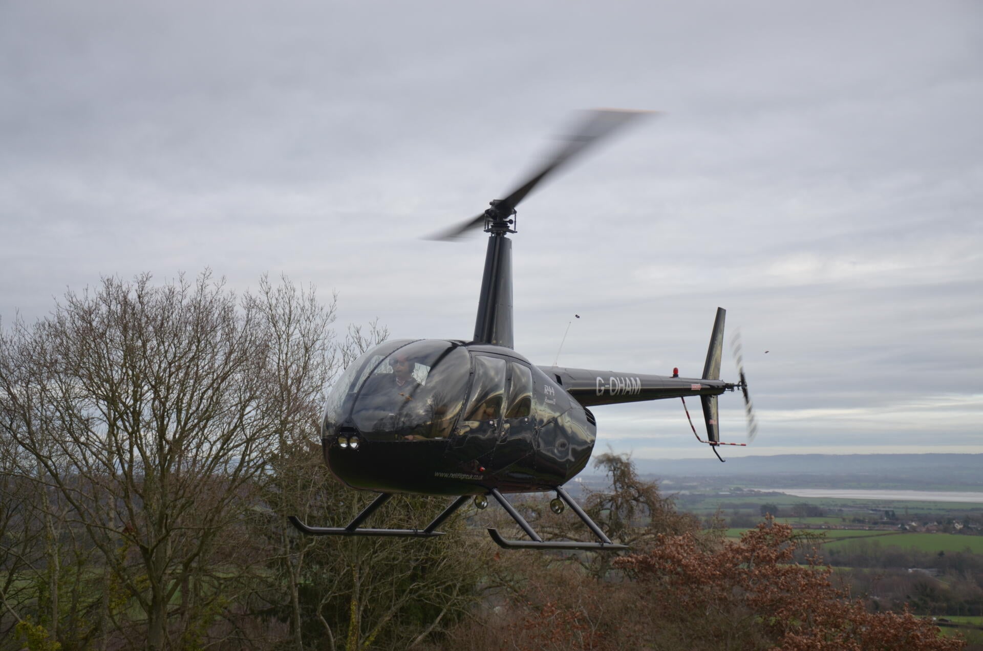 Tony's 70th sightseeing heli flight