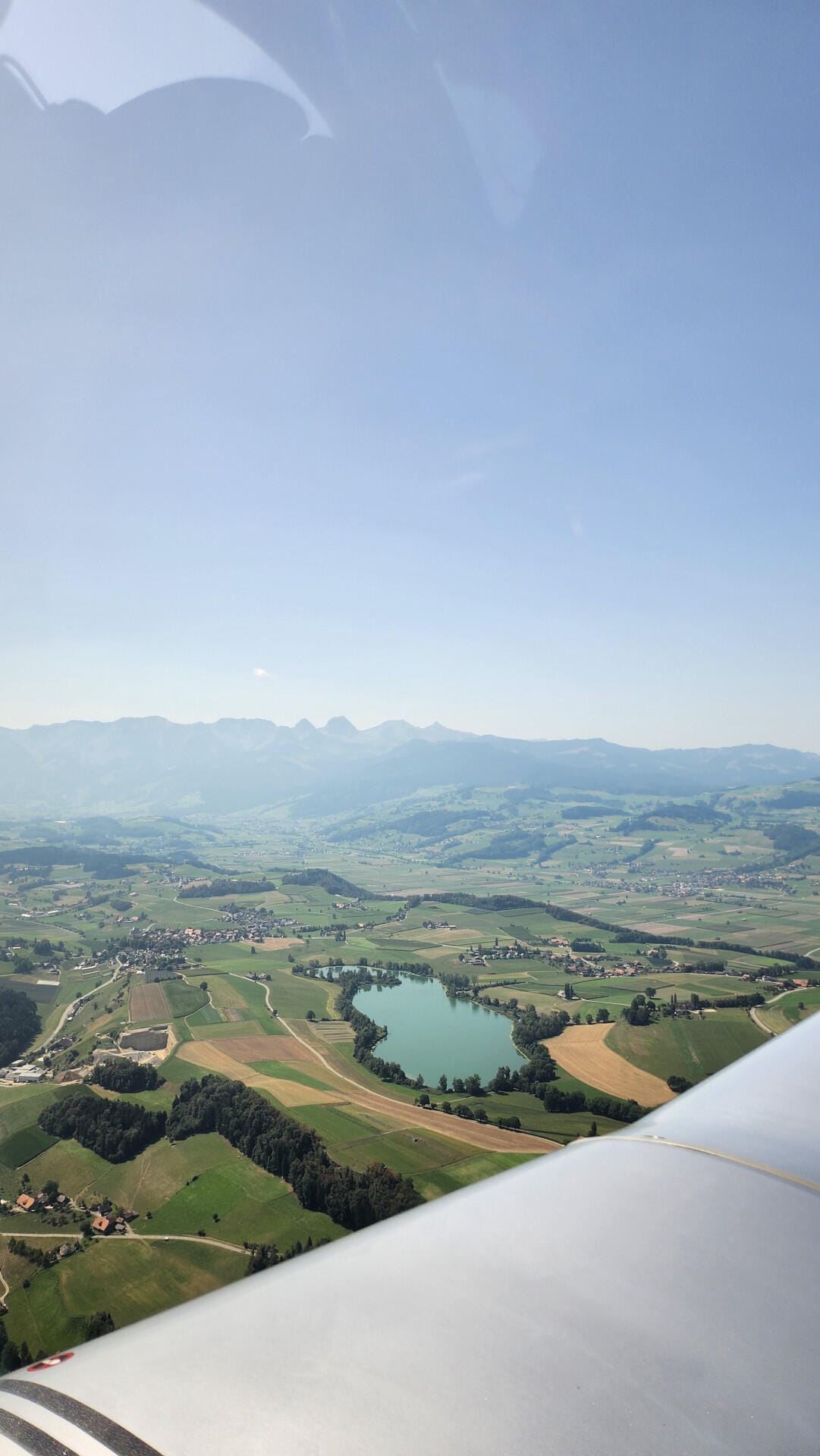 Scenic flight to Jungfrau