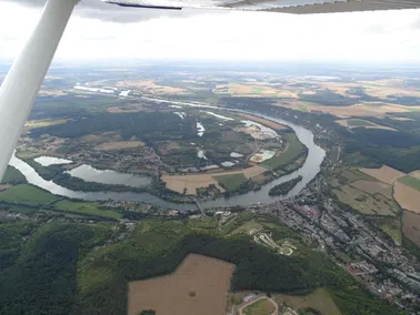 Les Boucles de la Seine, un paysage à lire depuis le ciel.
