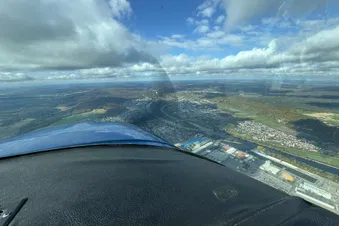 Sightseeing über dem Bayrischen Wald