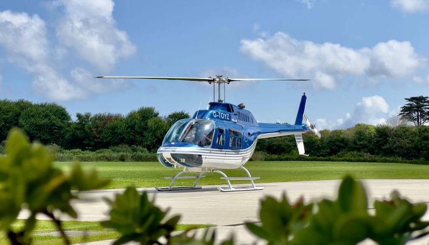 5 Minute Flight from Cornwall