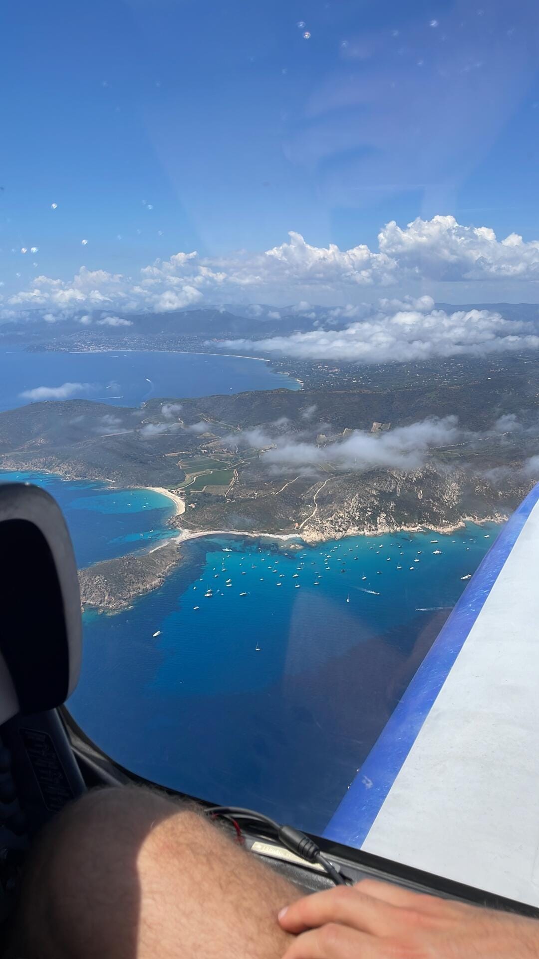Côte d’Azur vue du ciel : jusqu’à Saint-Tropez