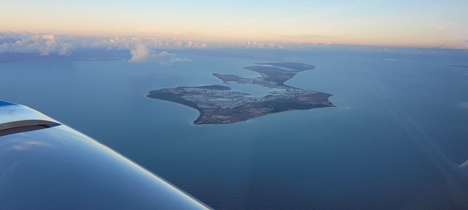 Une journée à la Rochelle, Tour de l'Ile de Ré en avion