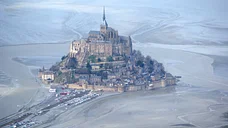 Magnifique bretagne vu du ciel & le Mont Saint-Michel