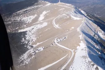 Le Mont Ventoux en hiver