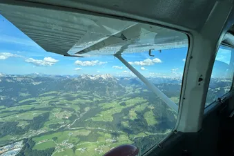Die Alpen aus der Luft - Seen, Dachstein, Zell, Wendelstein