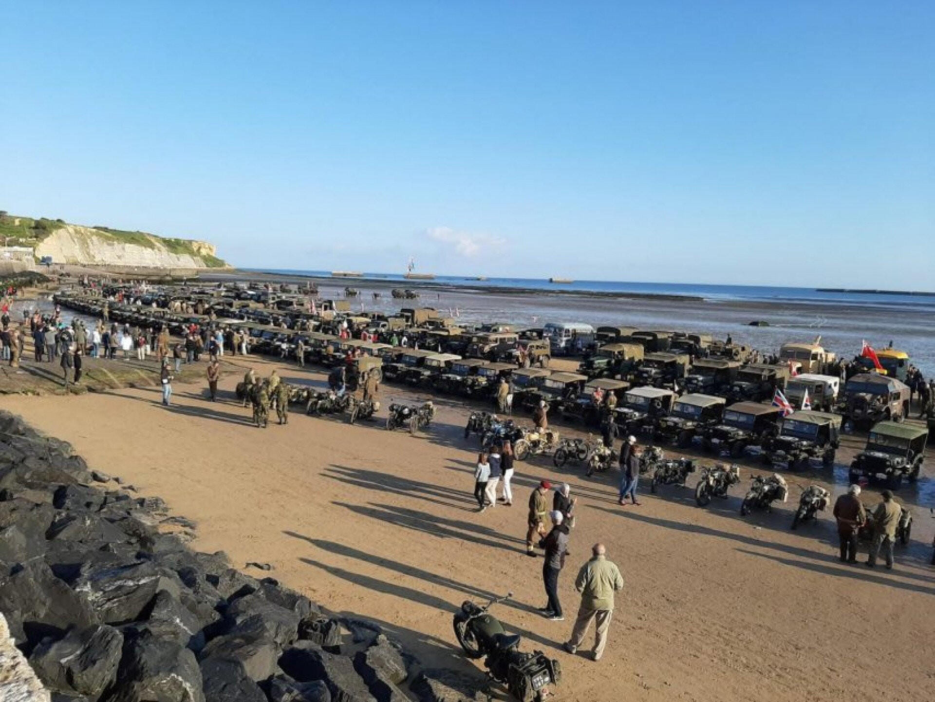 Balade aérienne : Les Plages du Débarquement