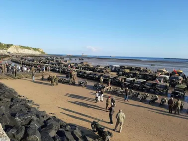 Balade aérienne : Les Plages du Débarquement