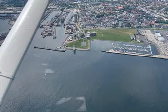 Rundflug Uetersen nach Sylt über Cuxhaven und Helgoland