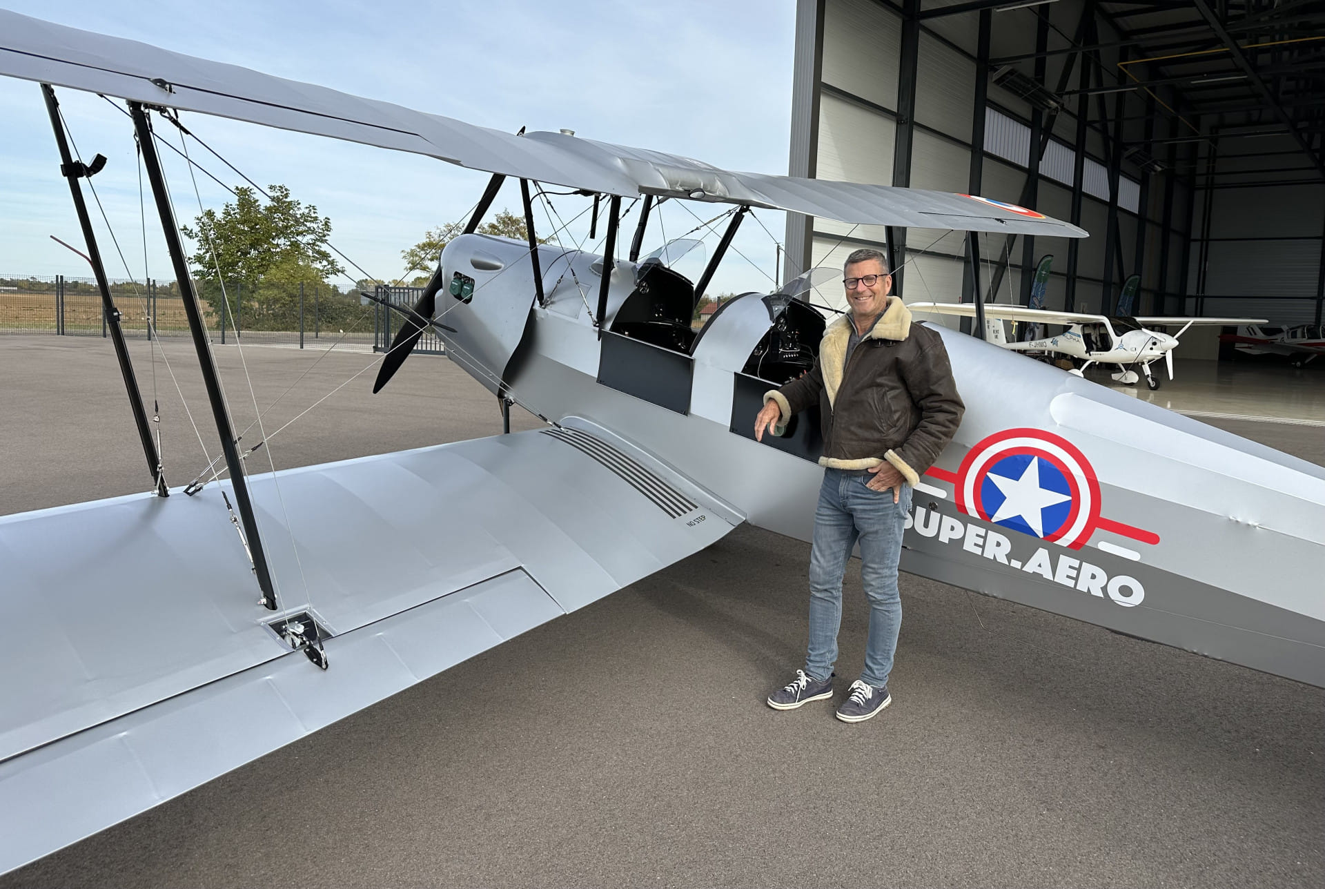 Stampe SV4-RS au sol