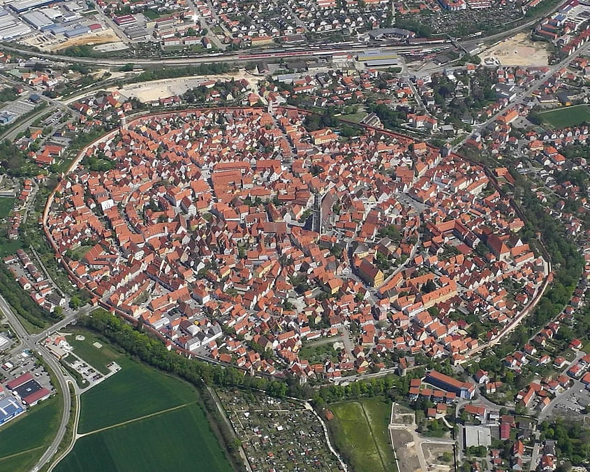 Rundflug Nördlinger Ries - Brombachsee - Dinkelsbühl