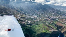 Flying around Tenerife
