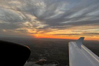 Rundflug über das Saarland